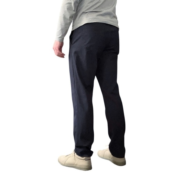BYLT Basics Men’s Everyday Pant Straight Leg 33x30 Navy Performance